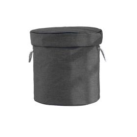 1pc Toy Storage Basket And Play Mat; Waterproof Toy Storage Bag; Large Drawstring Portable Container Storage Organizer; Outdoor Collapsible (Color: Black)